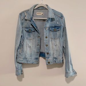 Pistola Distressed Denim Jacket